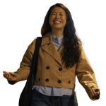 Alice Laird Shrinking Cropped Trench Coat - Image 2